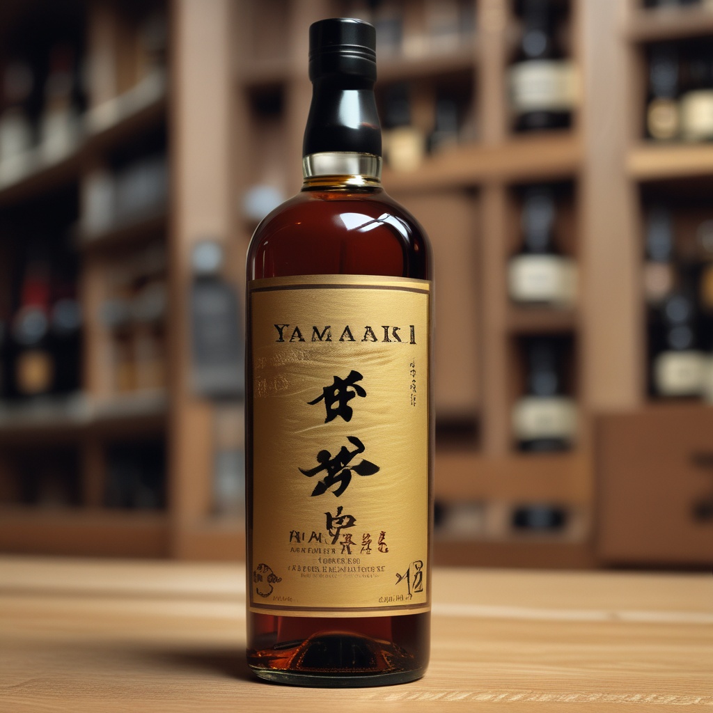 Bottle of Yamazaki 12 Years